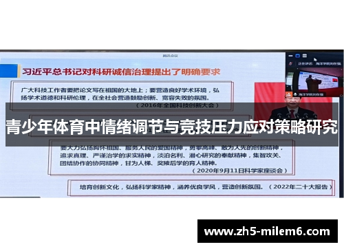 青少年体育中情绪调节与竞技压力应对策略研究